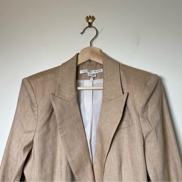 Veronica Beard Hosanna Linen Dickey Jacket - Picture 4 of 9